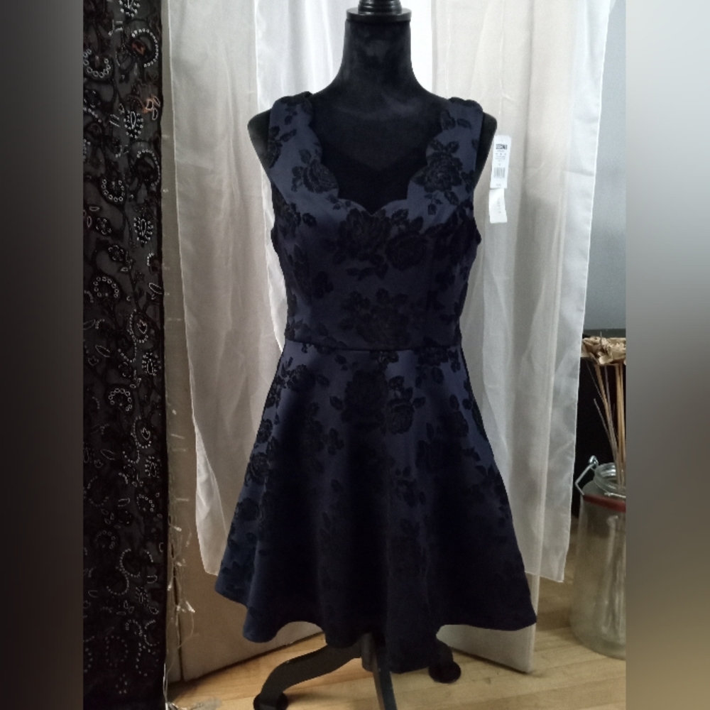 Three Pink Hearts dress